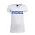 Sverige T-shirt Vit Rakt tryck Dam