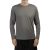 Faster, Funktions t-shirt Långärmad Grå Unisex